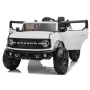 NUOVA Ford Bronco 24V Maxi Suv Fuoristrada 2 Posti Auto Elettrica per Bambini con Telecomando RUOTE GOMMA EVA-0995