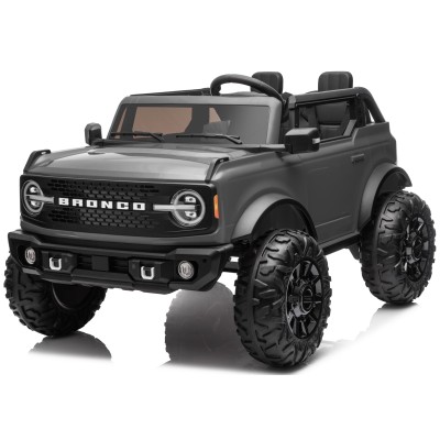 NUOVA Ford Bronco 24V Maxi Suv Fuoristrada 2 Posti Auto Elettrica per Bambini con Telecomando RUOTE GOMMA EVA-0995