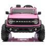 NUOVA Ford Bronco 24V Maxi Suv Fuoristrada 2 Posti Auto Elettrica per Bambini con Telecomando RUOTE GOMMA EVA-0995