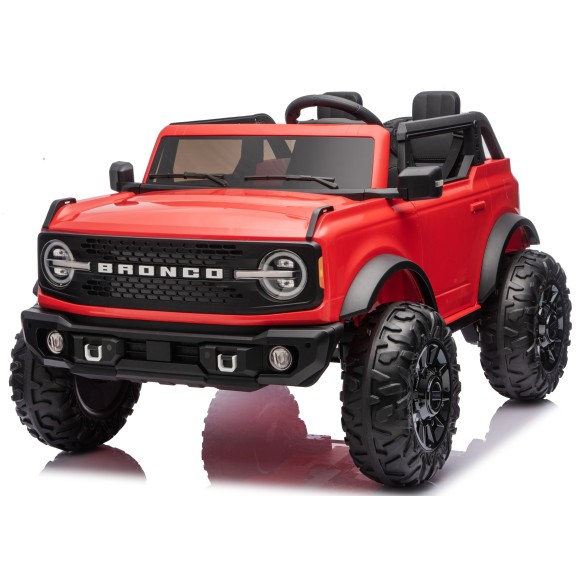 Nuova Ford Bronco 24V Maxi Suv Fuoristrada 2 Posti Auto Macchina Elettrica per Bambini con Telecomando Con Ruote In Gomma Eva