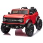 NUOVA Ford Bronco 24V Maxi Suv Fuoristrada 2 Posti Auto Elettrica per Bambini con Telecomando RUOTE GOMMA EVA-0995