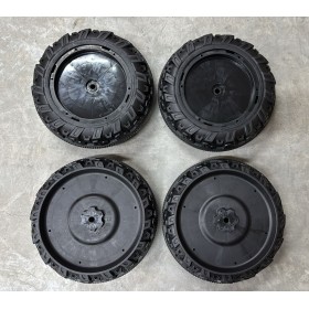 Kit Ricambio 4 Ruote in Plastica Fuoristrada per Bambini Ford Bronco Raptor