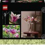 LEGO Botanicals 11510 Rametti di Magnolia Set di Fiori Finti 5 Magnolie Artificiali