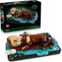 LEGO Ideas 21366 Lontre Marine Modello 3D da Esposizione con Lontra e Cucciolo