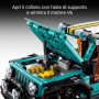 LEGO Technic 42227 SUV Jeep Wrangler Rubicon Macchina Fuoristrada con Motore V6 Sterzo e Sospensioni