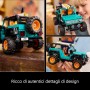 LEGO Technic 42227 SUV Jeep Wrangler Rubicon Macchina Fuoristrada con Motore V6 Sterzo e Sospensioni
