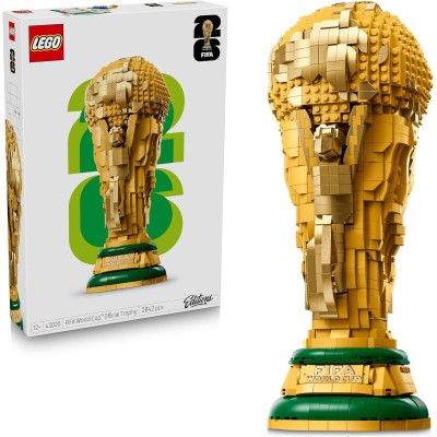 LEGO Editions 43020 Trofeo Ufficiale della Coppa del Mondo FIFA con Minifigure da Collezione