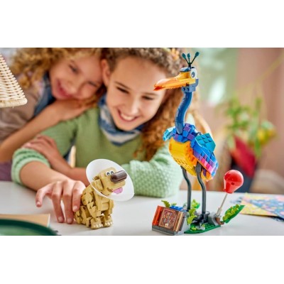 LEGO Disney Pixar UP 43290 Kevin e Dug Cane Golden Retriever e Uccello Esotico