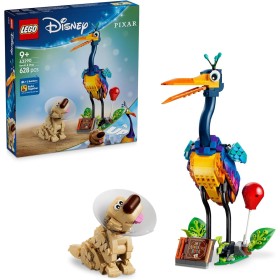 LEGO Disney Pixar UP 43290 Kevin e Dug Cane Golden Retriever e Uccello Esotico