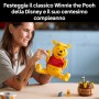 LEGO Disney 43300 Winnie the Pooh con Vaso di Miele Minifigure da Collezione e Personaggio di Ih-Oh