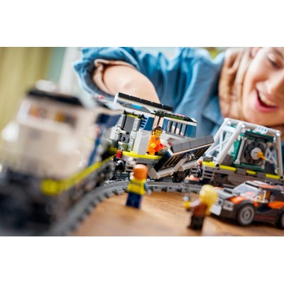 Lego City 60508 Rapina al treno della polizia