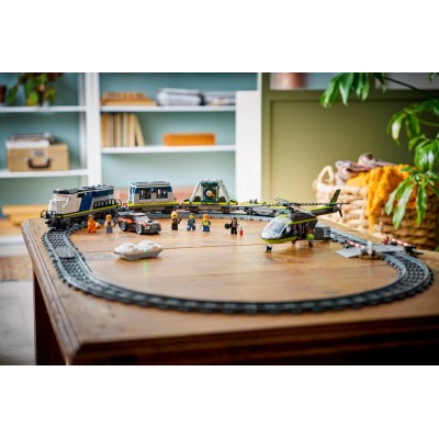 Lego City 60508 Rapina al treno della polizia