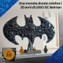 LEGO DC Batman 76330 Logo di Batman con 2 Minifigure da Collezione