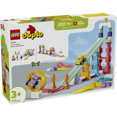 Lego Duplo 10478 Rampe creative 3in1 con veicoli