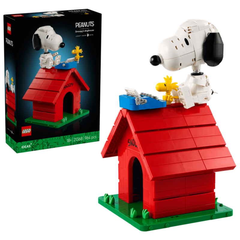 Lego Ideas 21368 Peanuts: la cuccia di Snoopy
