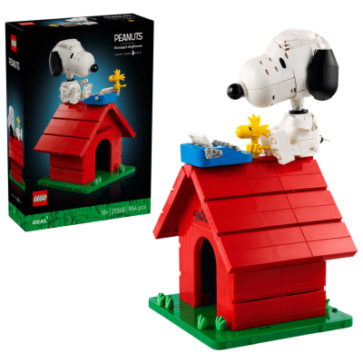 Lego Ideas 21368 Peanuts: la cuccia di Snoopy