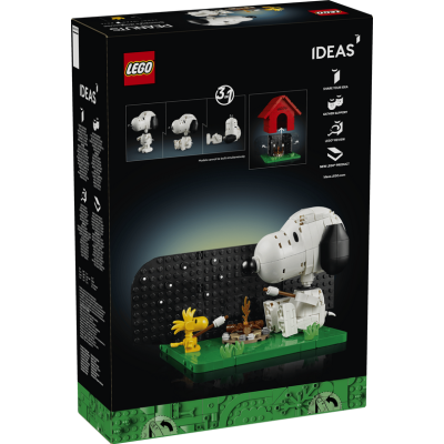 Lego Ideas 21368 Peanuts: la cuccia di Snoopy