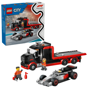Lego City 60493 Display Truck F1® con auto da corsa Audi F1®