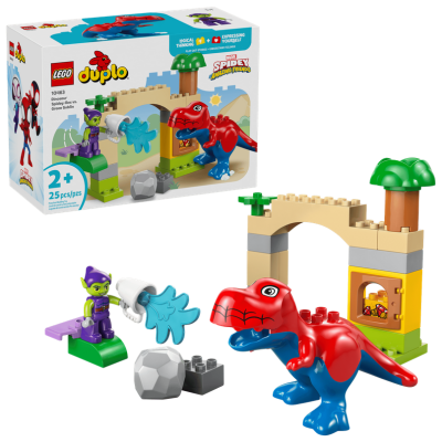 Lego Duplo Marvel 10463 Dinosauro Spidey-Rex vs. Goblin