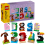 Lego 40807 Numeri di Compleanno Decorazione per Torta con Animali tra cui Cane Ragno e Balena