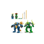 Lego Ninjago 71853 Duello con il Drago-Mech di Jay con Minifigure di Jay e Mostro della Mutazione
