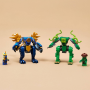 Lego Ninjago 71853 Duello con il Drago-Mech di Jay con Minifigure di Jay e Mostro della Mutazione