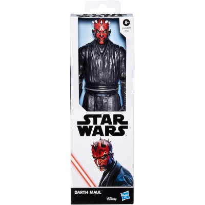 Hasbro G1278 Star Wars - Darth Maul da 30cm con 2 spade laser