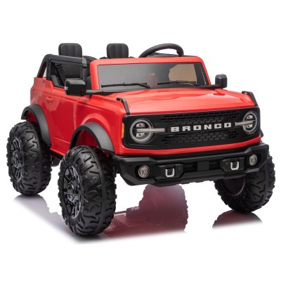 Nuovo Ford Bronco 24V Set 4 Ruote in Gomma EVA XL con Copriruota