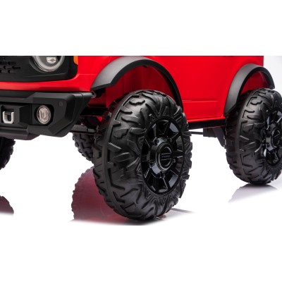 Nuovo Ford Bronco 24V Set 4 Ruote in Gomma EVA XL con Copriruota