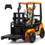 Carrello Elevatore Elettrico per Bambini 12V Muletto Cavalcabile con Telecomando Forche Funzionanti