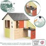 Smoby 7600810739 Life Casetta Natura con cucina e accessori Casetta da giardino da Materiali Riciclati