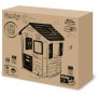 Smoby 7600810504 Casetta da giardino Jura Lodge 115x123x132cm da Materiali Riciclati