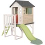 Smoby 7600810802 Casetta palafitta con scivolo da giardino dimensioni: 98x110x127cm