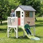 Smoby 7600810802 Casetta palafitta con scivolo da giardino dimensioni: 98x110x127cm