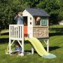 Smoby 7600810802 Casetta palafitta con scivolo da giardino dimensioni: 98x110x127cm