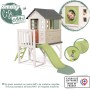 Smoby 7600810802 Casetta palafitta con scivolo da giardino dimensioni: 98x110x127cm