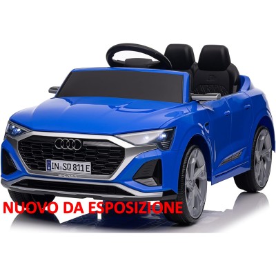 NUOVO DA ESPOSIZIONE Auto Macchina Elettrica per Bambini 12V Audi SQ8 e-tron Sportback con Telecomando