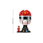 Lego Edition V 43014 Casco di Charles Leclerc Scuderia Ferrari HP