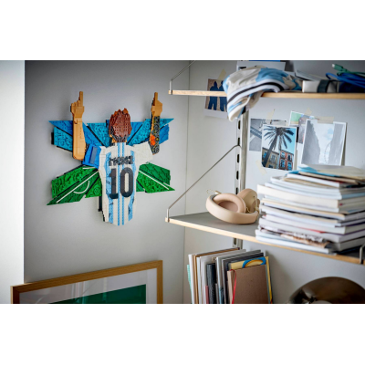 Lego Editions S 43018 Lionel Messi – Celebrazione Wall Art 3D da Appendere