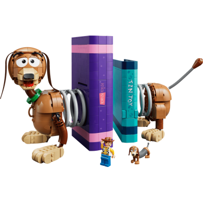 Lego Icons Disney 43301 Fermalibri di Slinky Toy Story