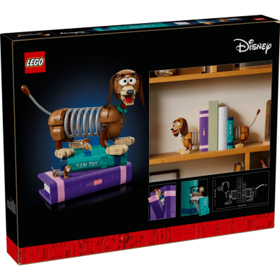 Lego Icons Disney 43301 Fermalibri di Slinky Toy Story