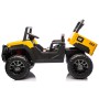 UTV CAT Caterpillar Camion da Cantiere Elettrico per Bambini 2 Posti 24V con Ruote in Gomma 4 Motori