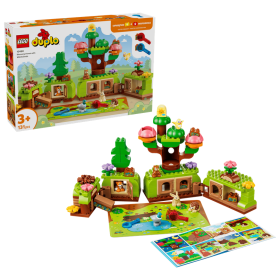 Lego Duplo 10480 Foresta esplorativa con animali selvatici