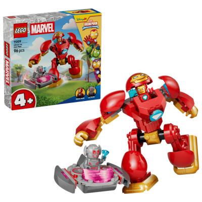Lego Marvel 11209 Ultron vs. Iron Man con figure Mech e 2 minifigure