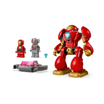 Lego Marvel 11209 Ultron vs. Iron Man con figure Mech e 2 minifigure