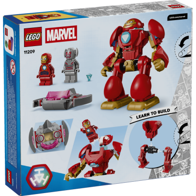Lego Marvel 11209 Ultron vs. Iron Man con figure Mech e 2 minifigure
