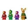 Lego Marvel 11211 Loki vs. Team Iron Man con auto aereo Figure Mech e 4 minifigure