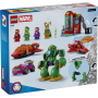 Lego Marvel 11211 Loki vs. Team Iron Man con auto aereo Figure Mech e 4 minifigure