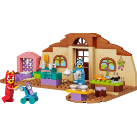 Lego Bluey 11221 A scuola con Rusty e Bluey con cucina caffé e minifigure