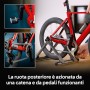 Lego Icons 11380 Bici da Corsa con Pneumatici in Gomma Deragliatore e Supporto